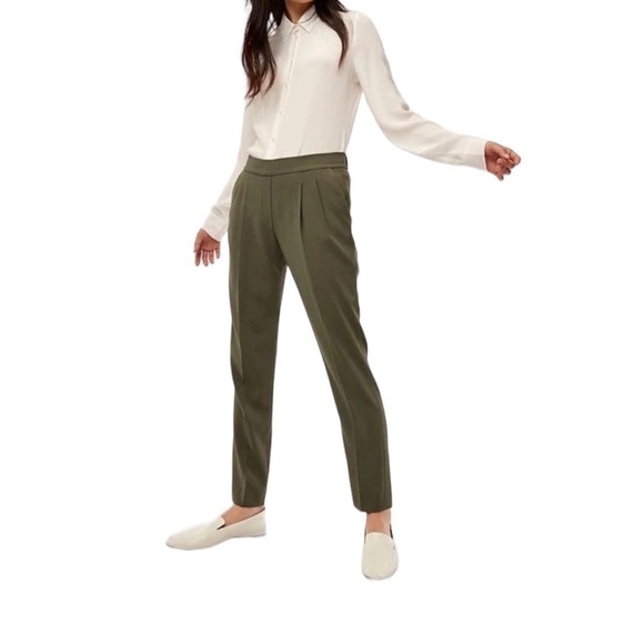 ARITZIA BABATON Cohen Pant in Olive Drab Size 4 - Picture 10 of 10